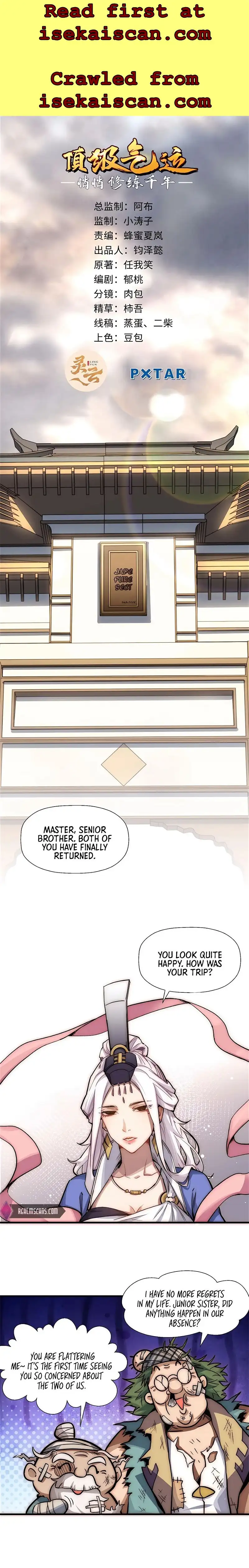 Top Tier Providence: Secretly Cultivate for a Thousand Years Chapter 40 page 1