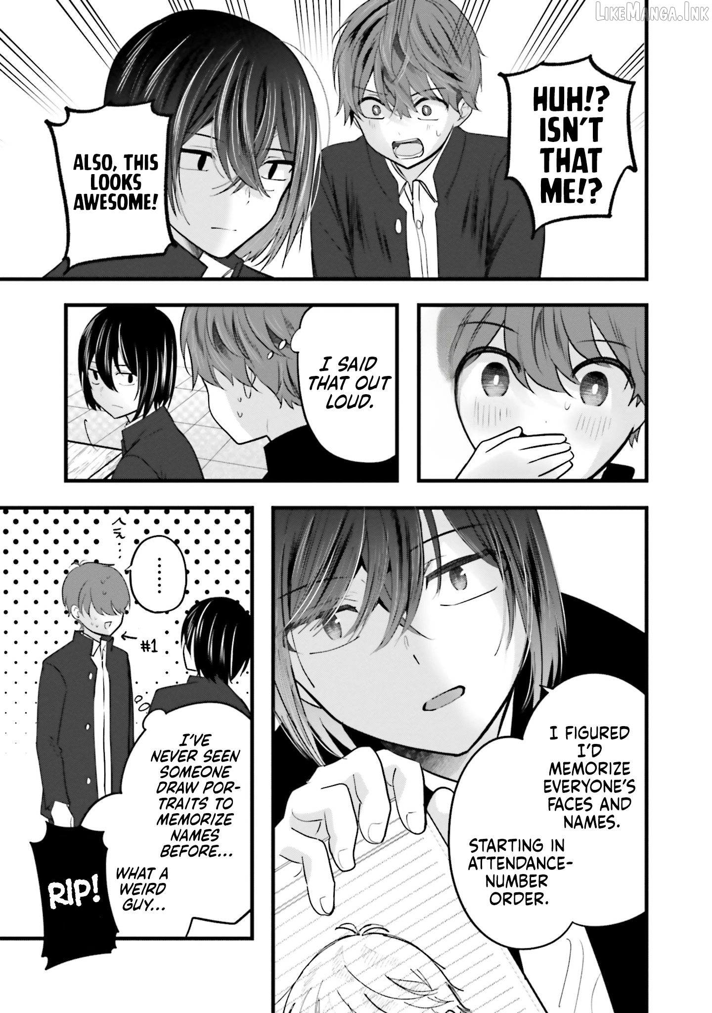 Tozaki-San Wa Boku Ni Dake Tsumetai Chapter 14.5 page 5