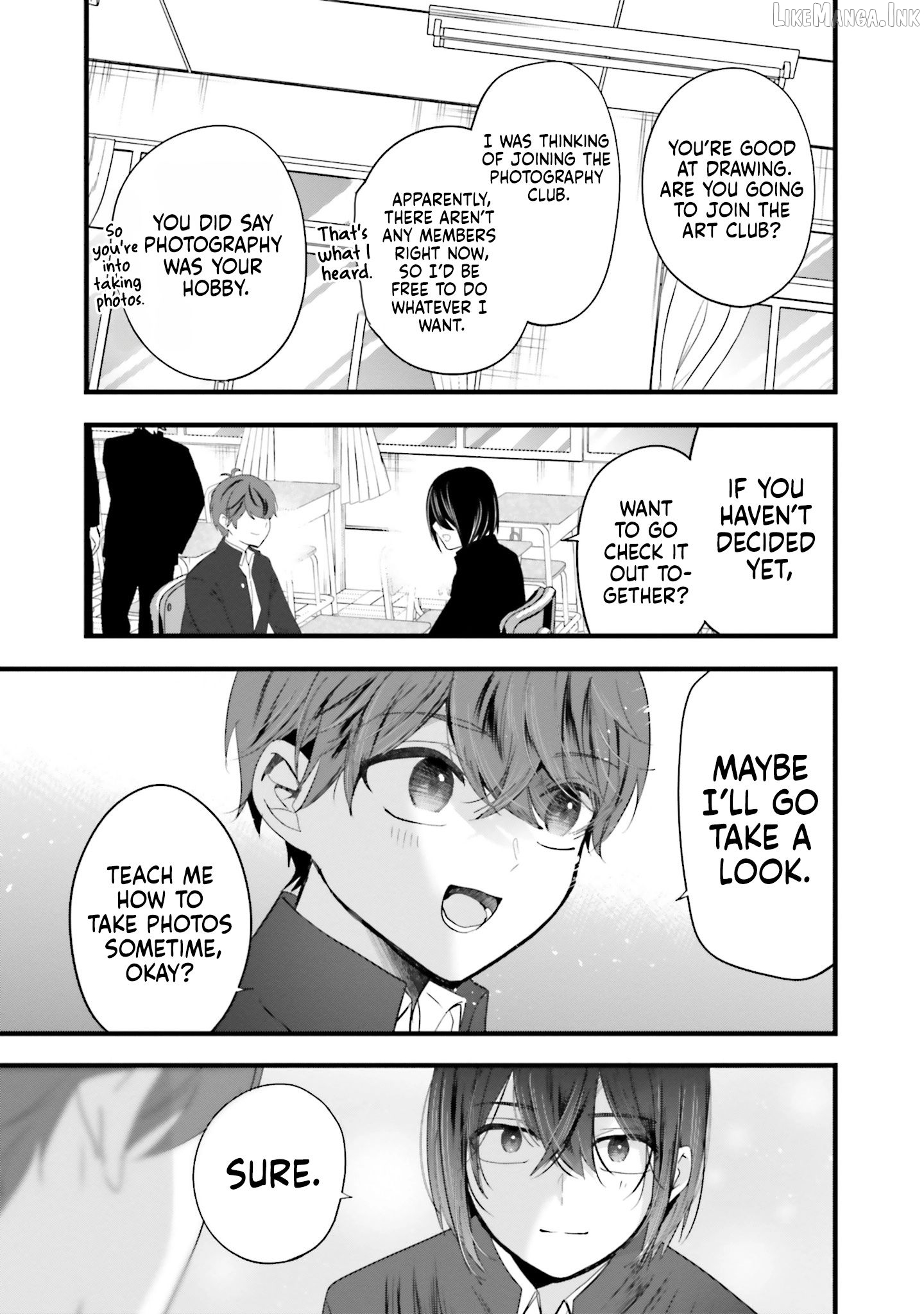 Tozaki-San Wa Boku Ni Dake Tsumetai Chapter 14.5 page 7