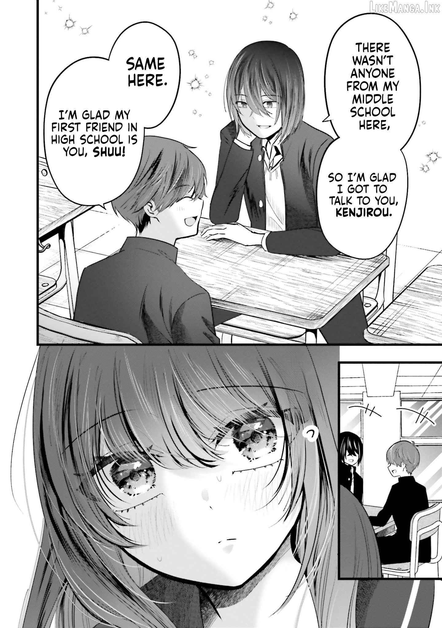 Tozaki-San Wa Boku Ni Dake Tsumetai Chapter 14.5 page 8