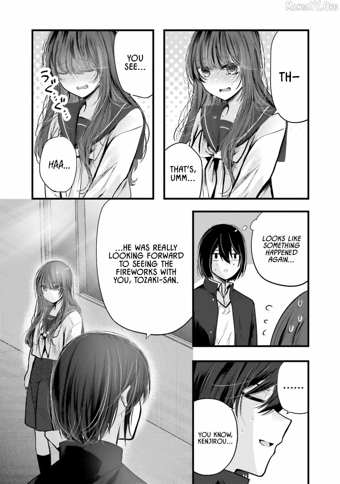 Tozaki-San Wa Boku Ni Dake Tsumetai Chapter 14 page 8