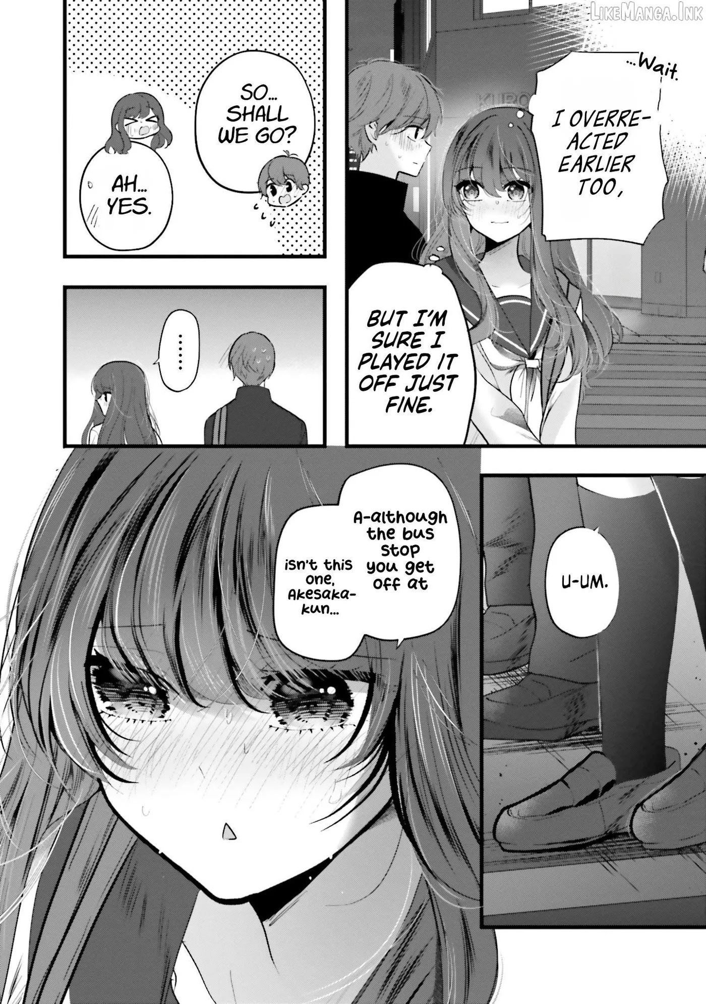 Tozaki-San Wa Boku Ni Dake Tsumetai Chapter 15 page 14