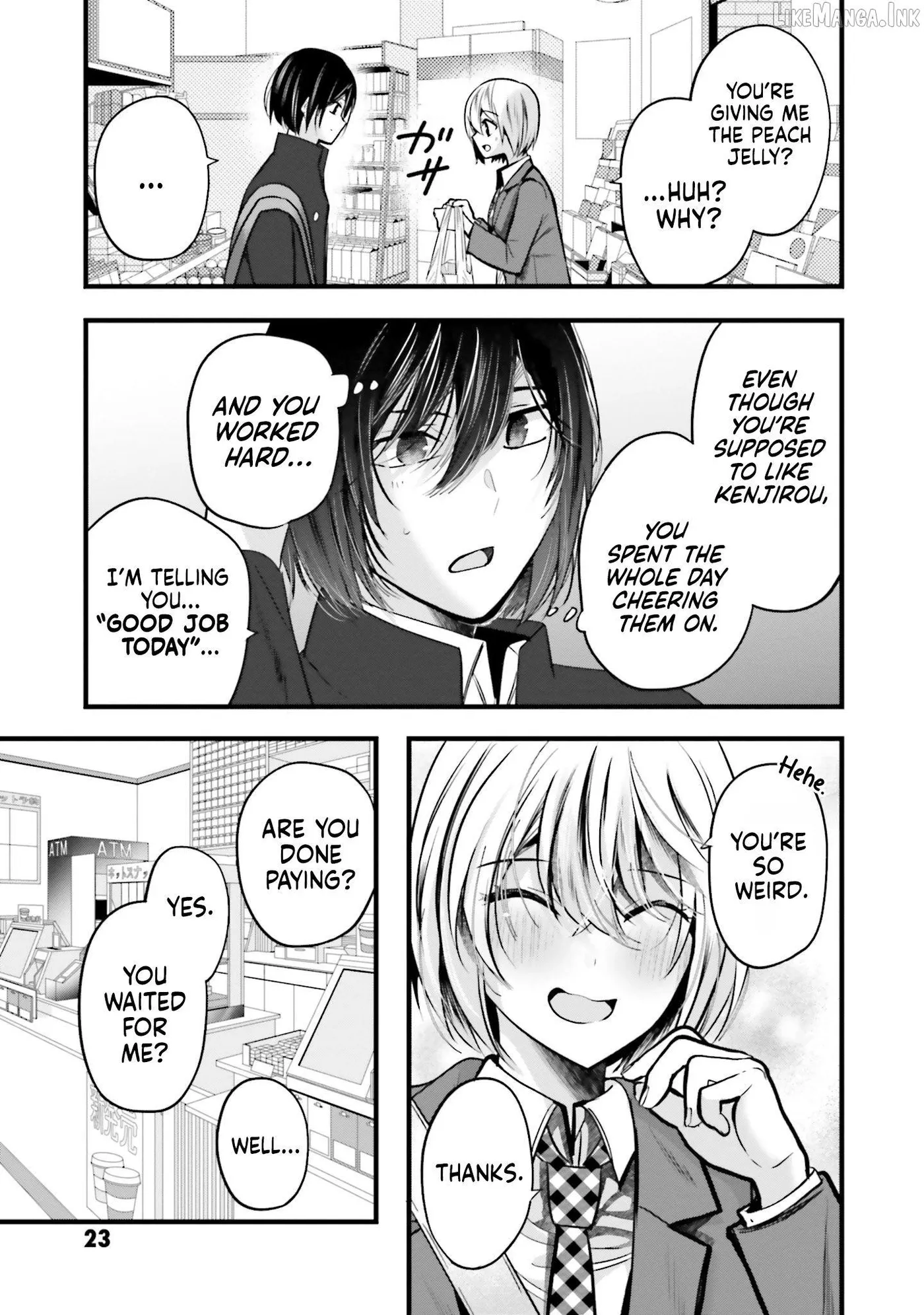 Tozaki-San Wa Boku Ni Dake Tsumetai Chapter 15 page 25