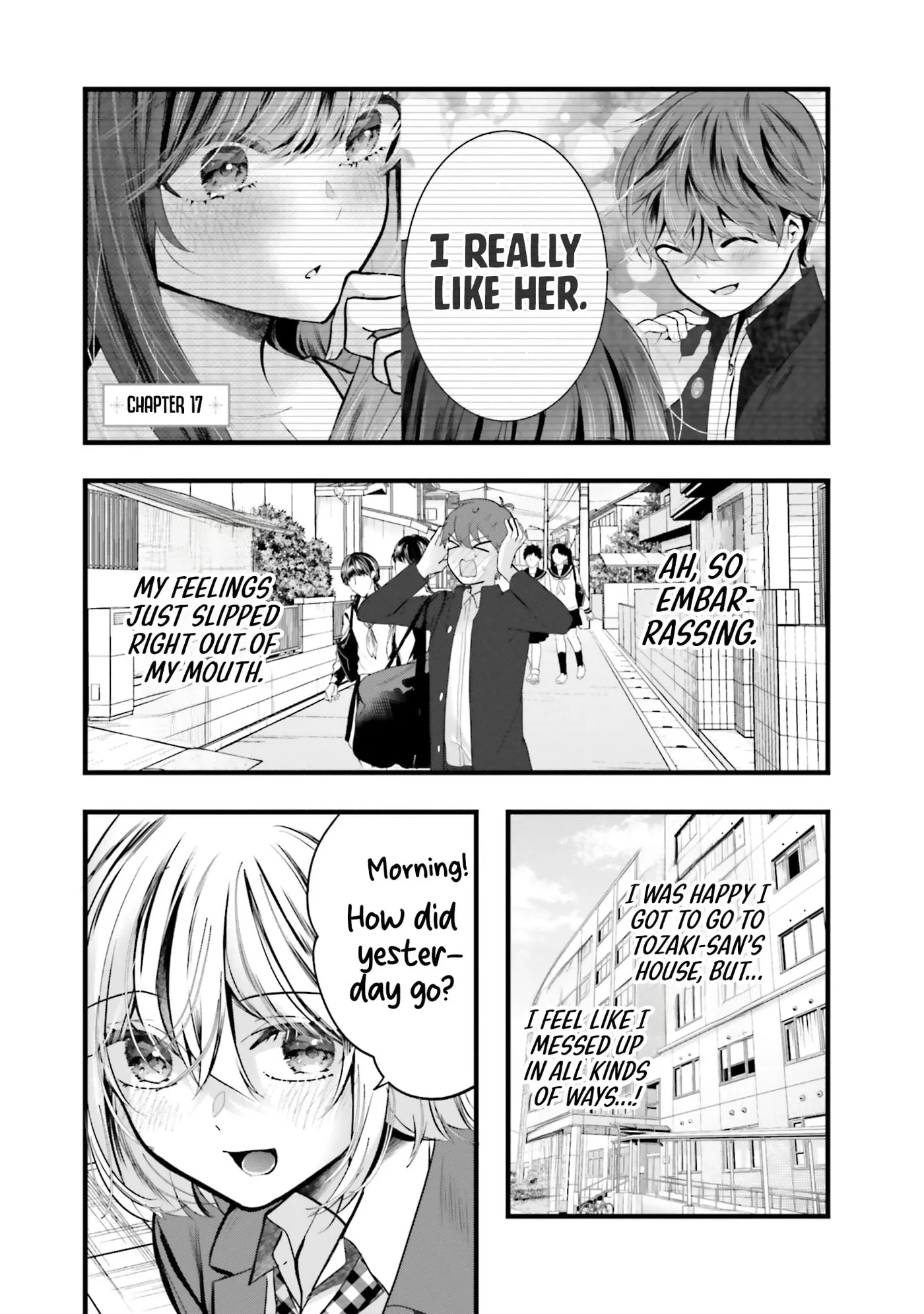 Tozaki-San Wa Boku Ni Dake Tsumetai Chapter 17 page 2