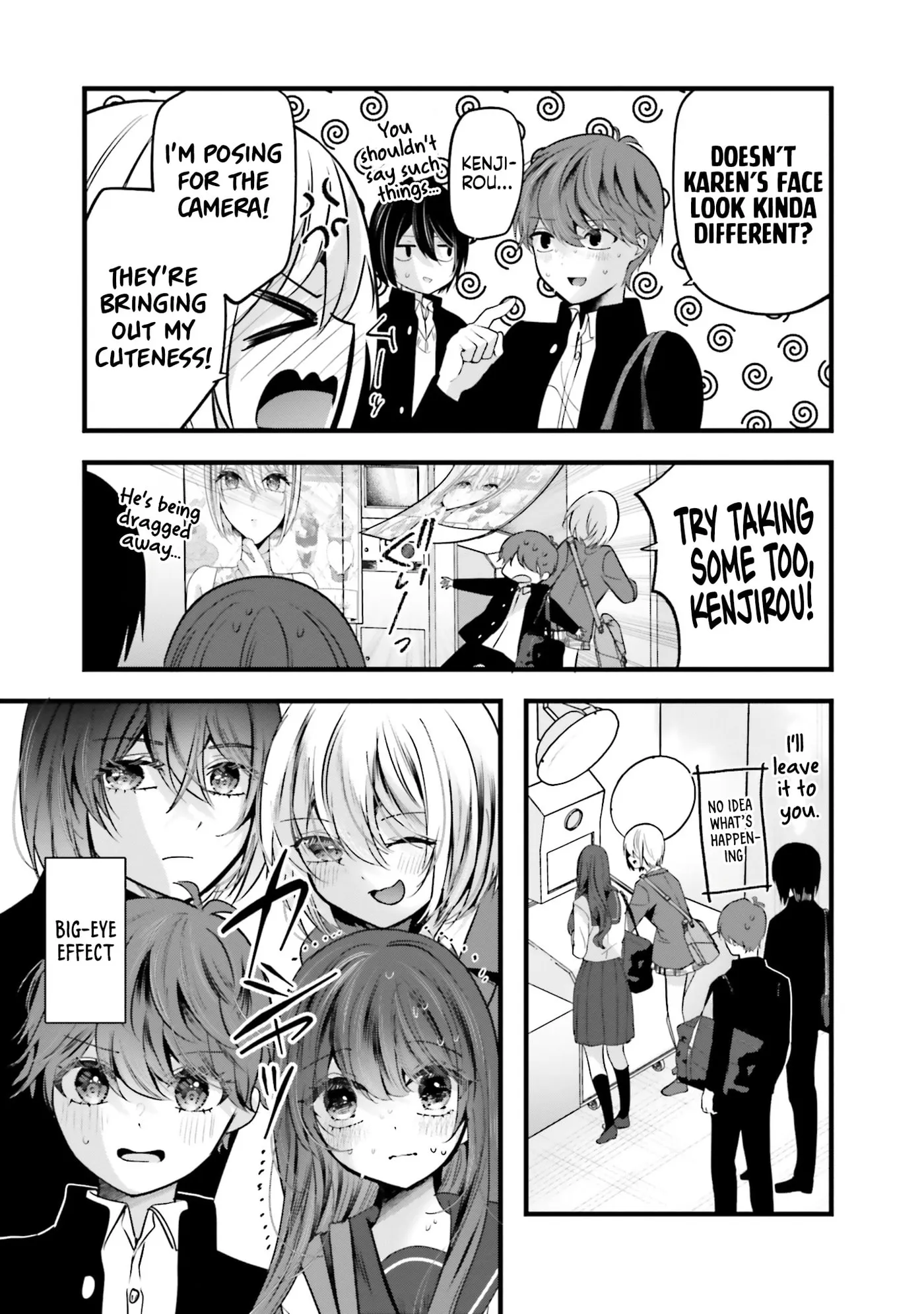 Tozaki-San Wa Boku Ni Dake Tsumetai Chapter 17 page 10
