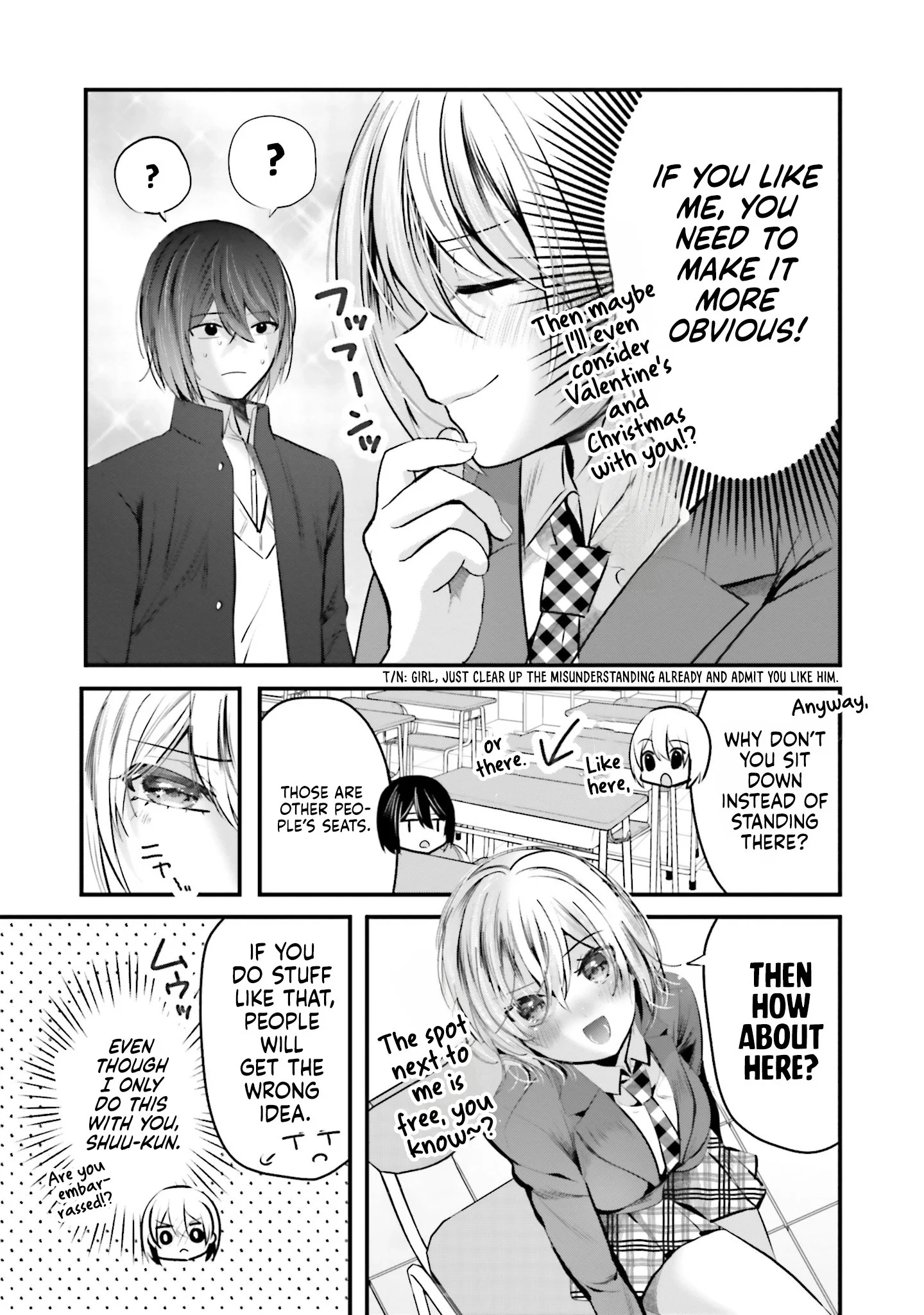 Tozaki-San Wa Boku Ni Dake Tsumetai Chapter 19 page 24