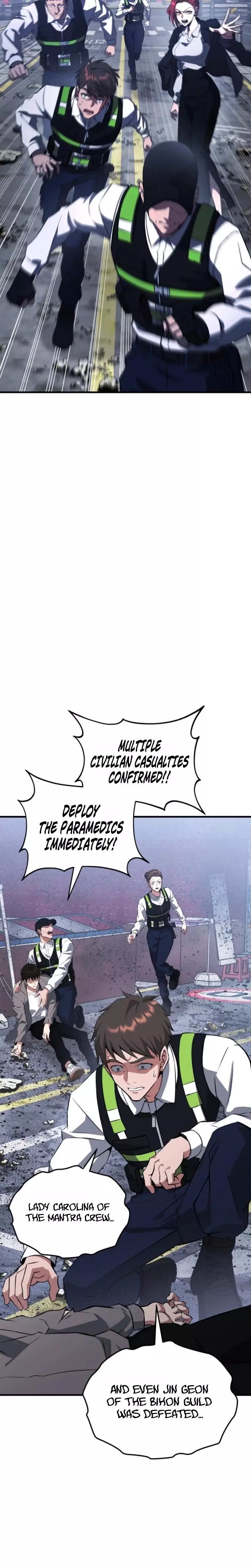 Transcending races due to system error Chapter 2 page 68
