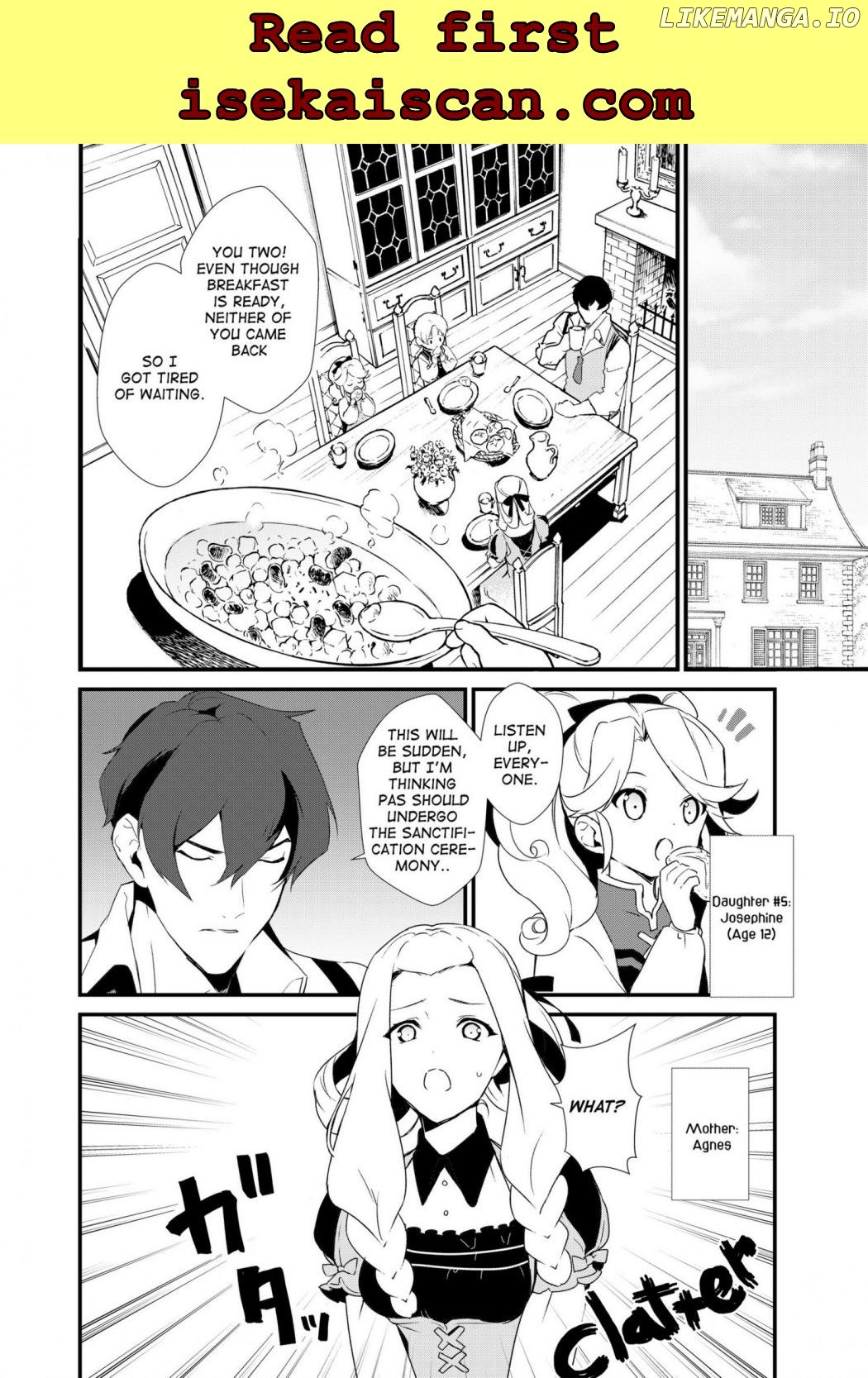 Treat of Reincarnation: The Advent of the Almighty Pastry Chef Chapter 1.2 page 1