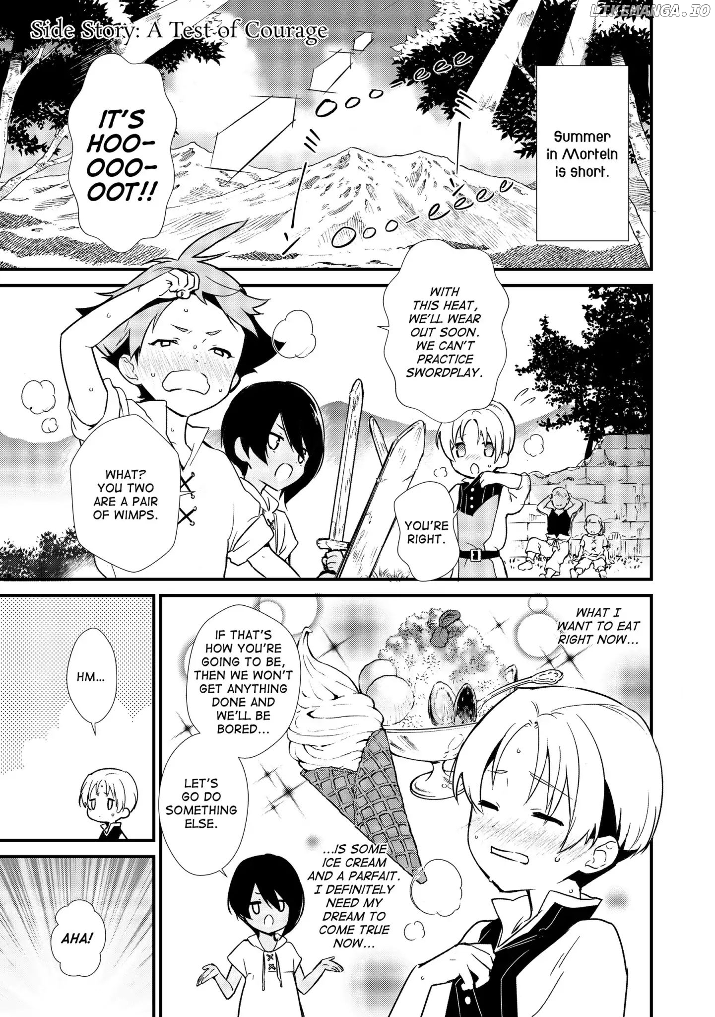 Treat of Reincarnation: The Advent of the Almighty Pastry Chef Chapter 5.1 page 1