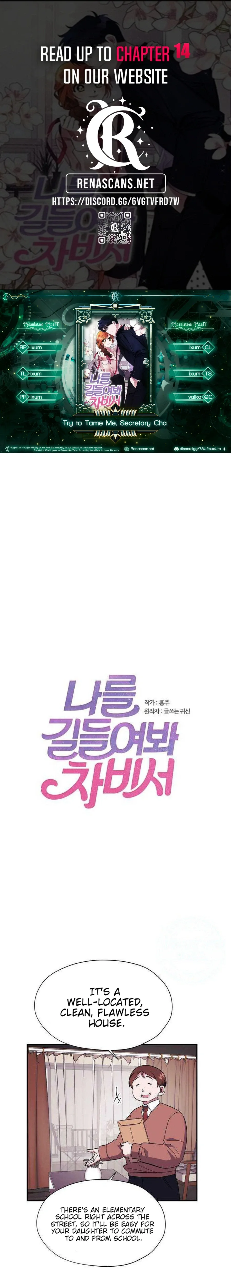 Try To Tame Me, Secretary Cha Chapter 10 page 1