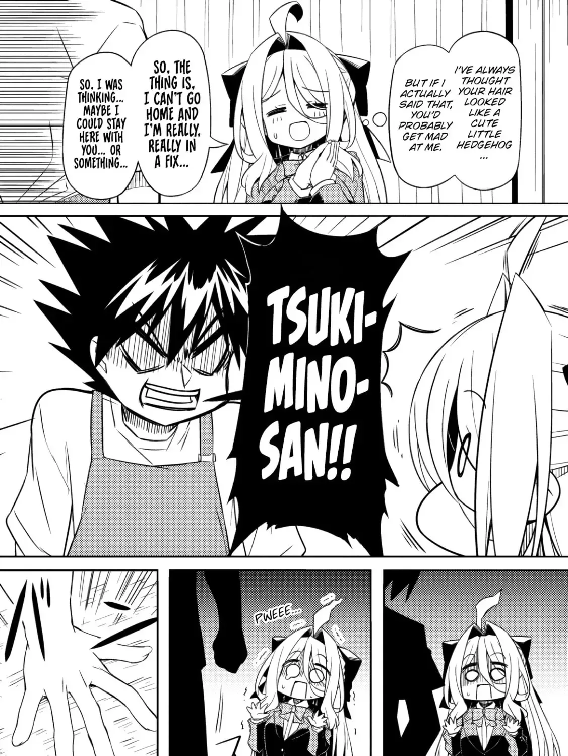 Tsukimino Karma wa Akumade Boku no Pet Nanoni Chapter 2 page 12
