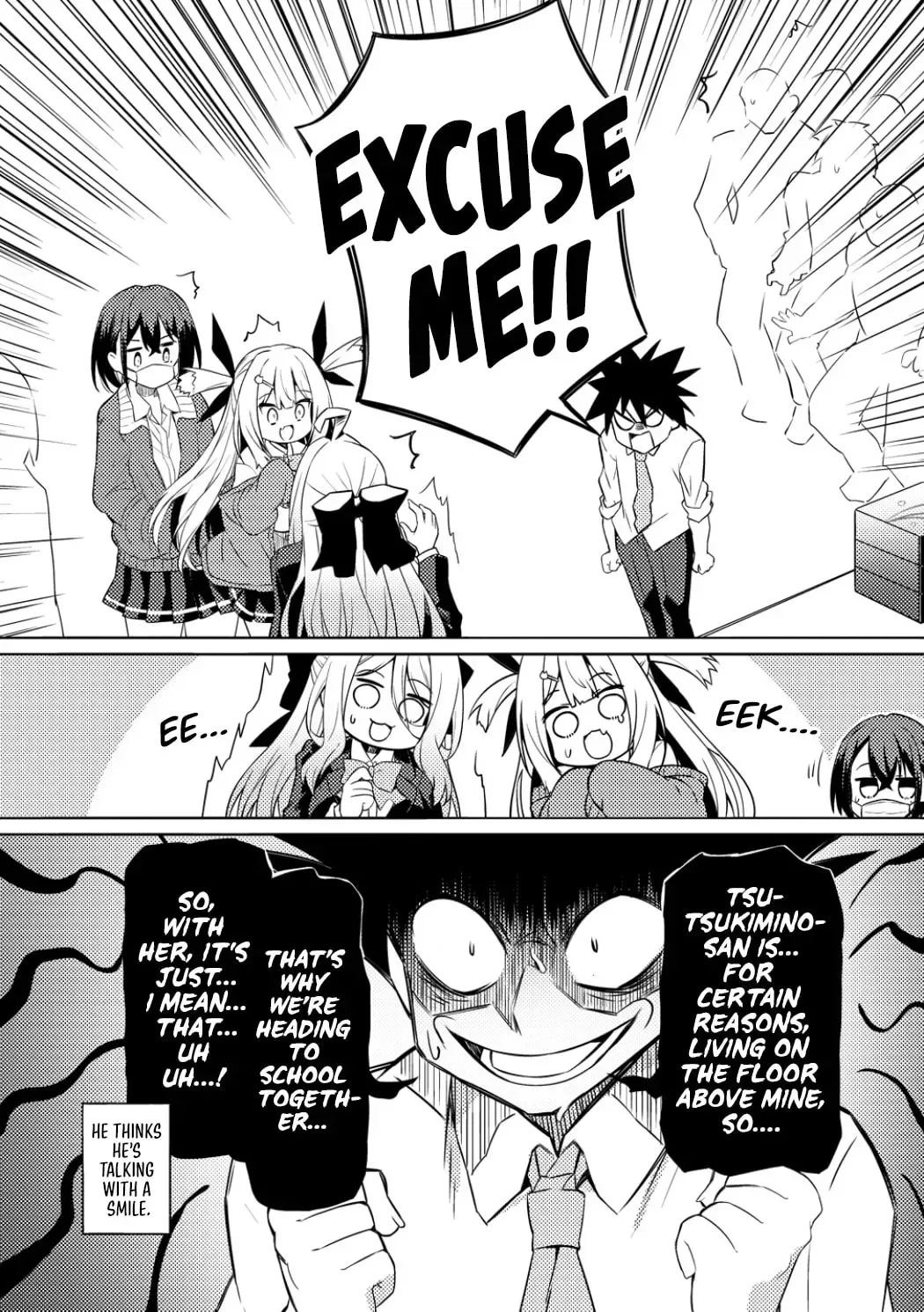Tsukimino Karma wa Akumade Boku no Pet Nanoni Chapter 3 page 12
