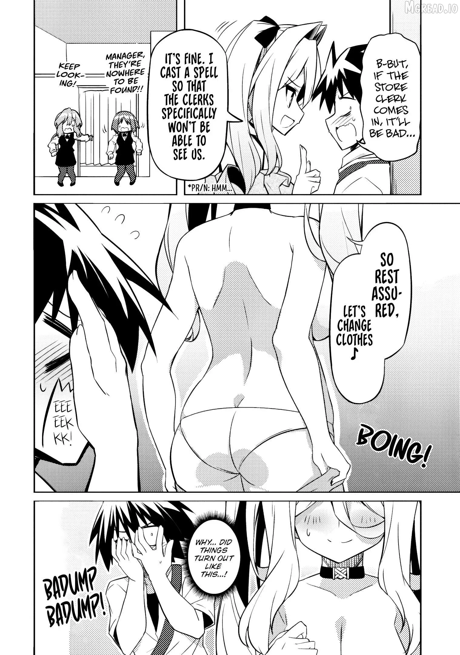 Tsukimino Karma wa Akumade Boku no Pet Nanoni Chapter 4 page 17