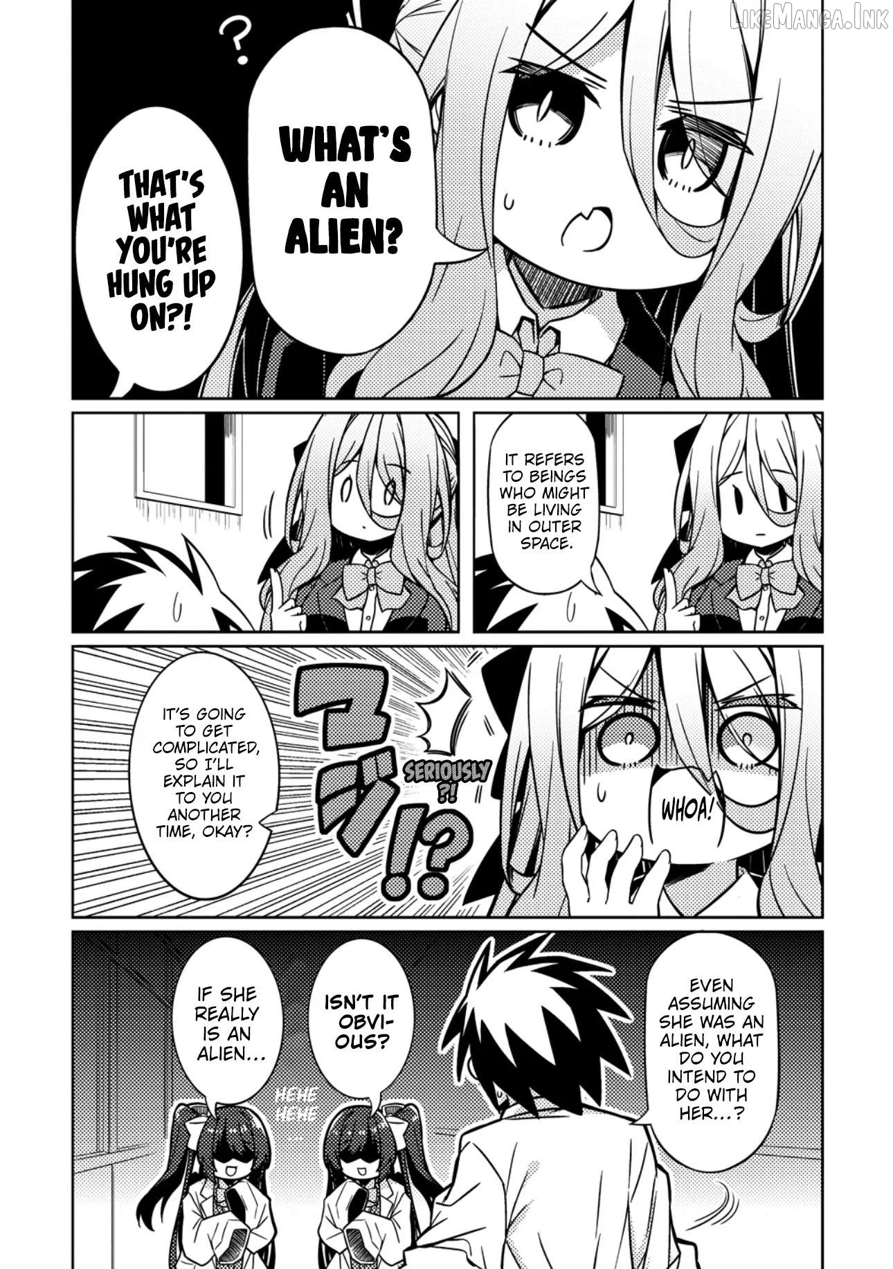 Tsukimino Karma wa Akumade Boku no Pet Nanoni Chapter 5 page 14