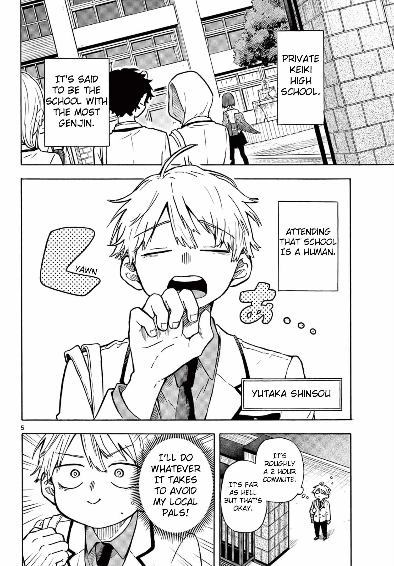 Tsumiki Ogami & the Strange Everyday Life. Chapter 1 page 4