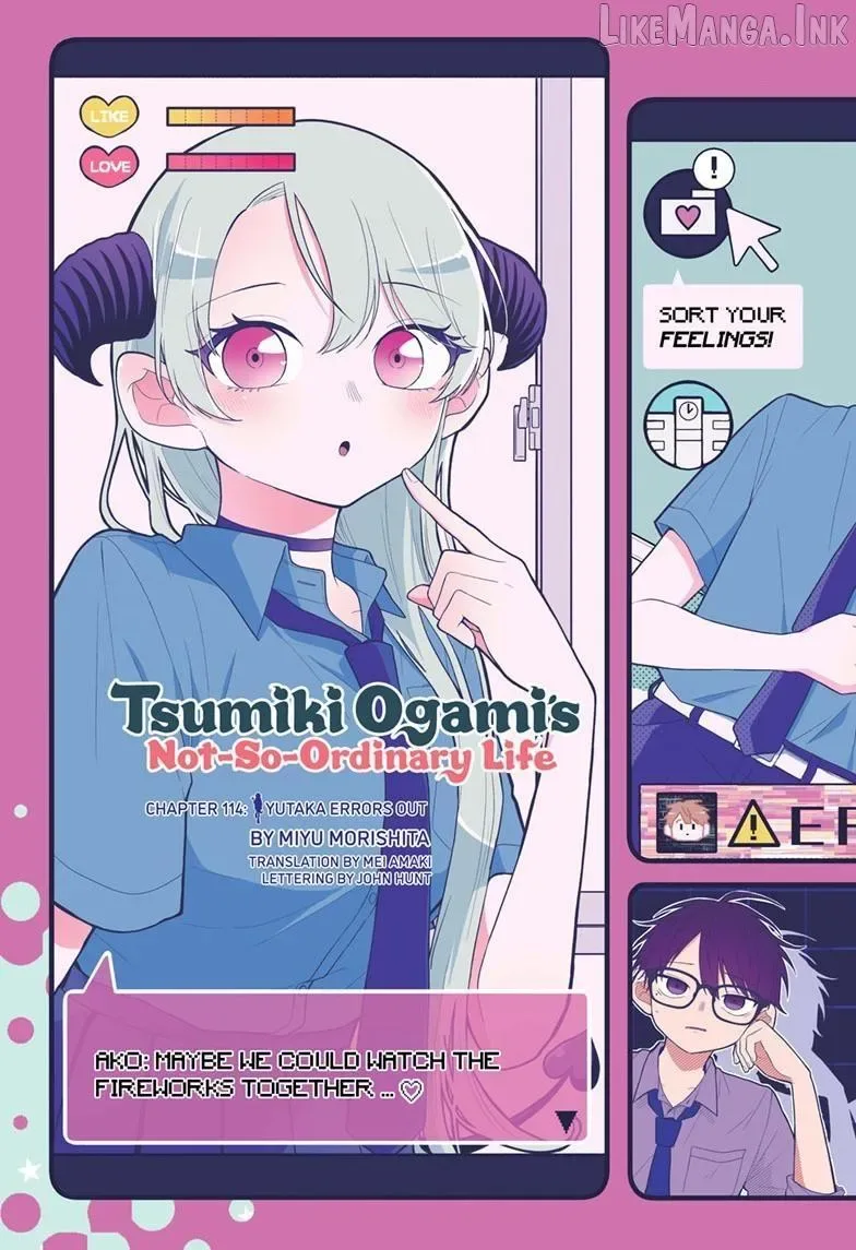 Tsumiki Ogami & the Strange Everyday Life. Chapter 114 page 2