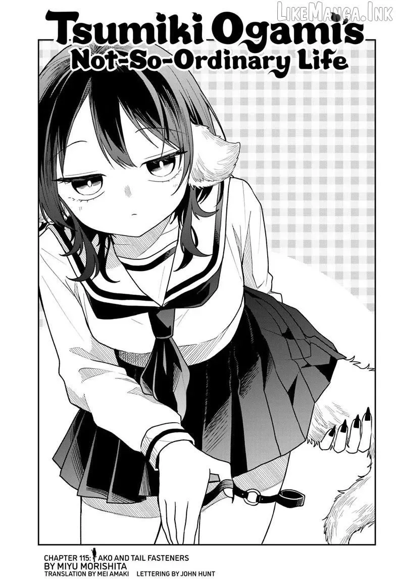 Tsumiki Ogami & the Strange Everyday Life. Chapter 115 page 2