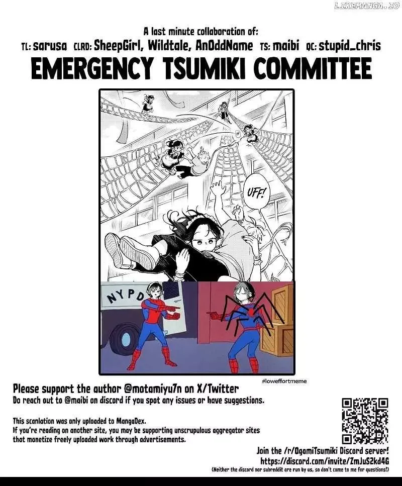 Tsumiki Ogami & the Strange Everyday Life. Chapter 32 page 18