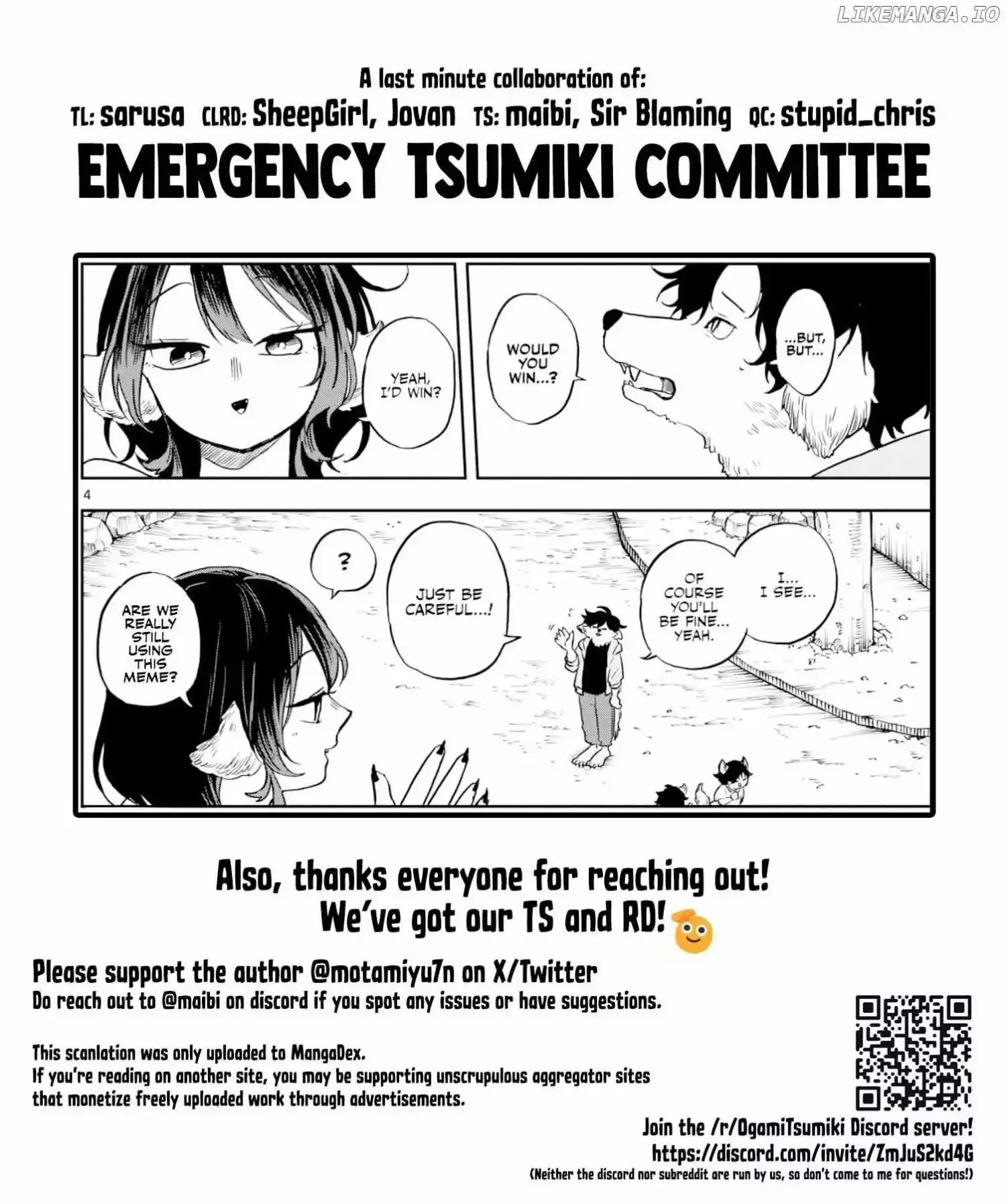 Tsumiki Ogami & the Strange Everyday Life. Chapter 34 page 20