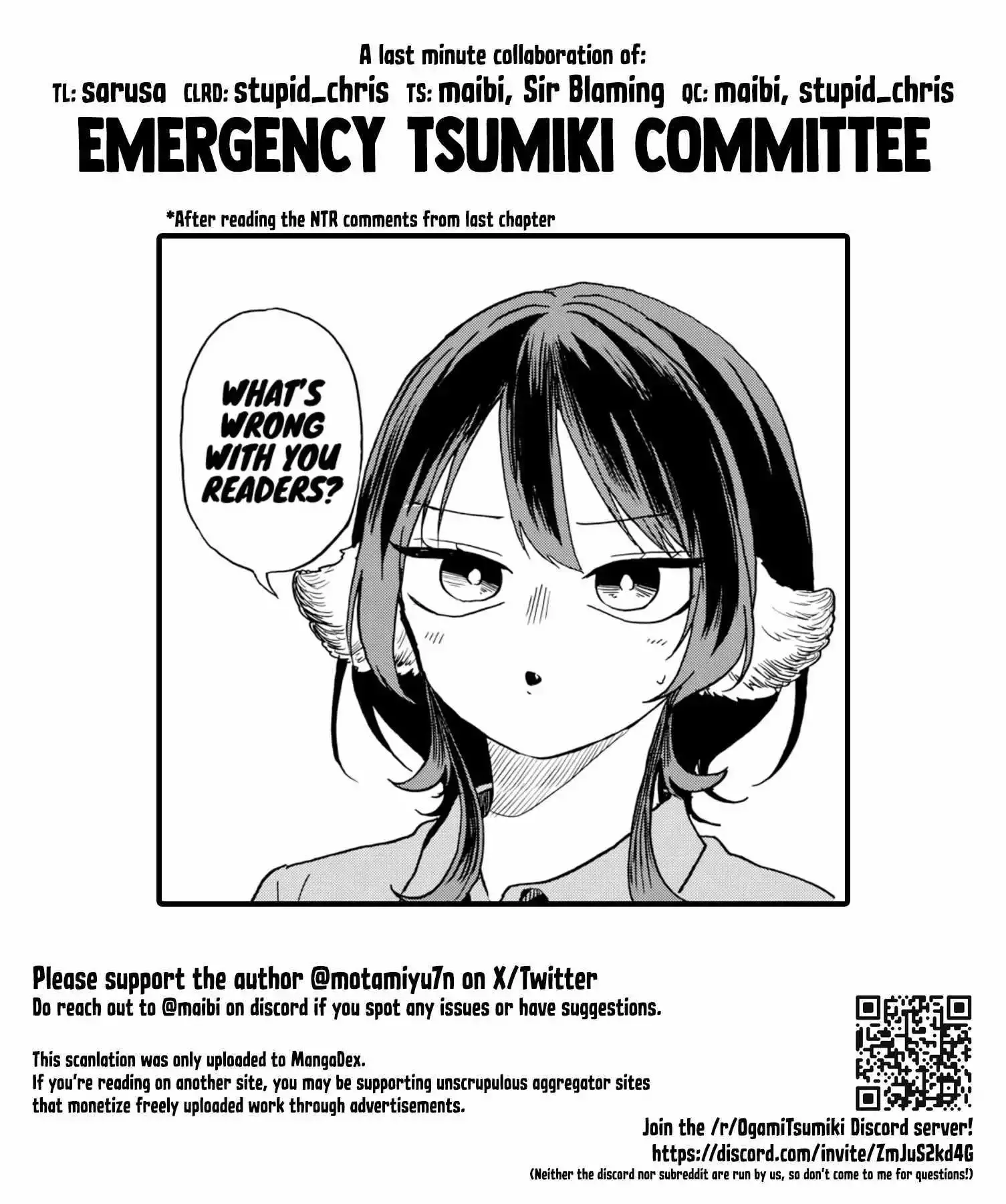 Tsumiki Ogami & the Strange Everyday Life. Chapter 36 page 20