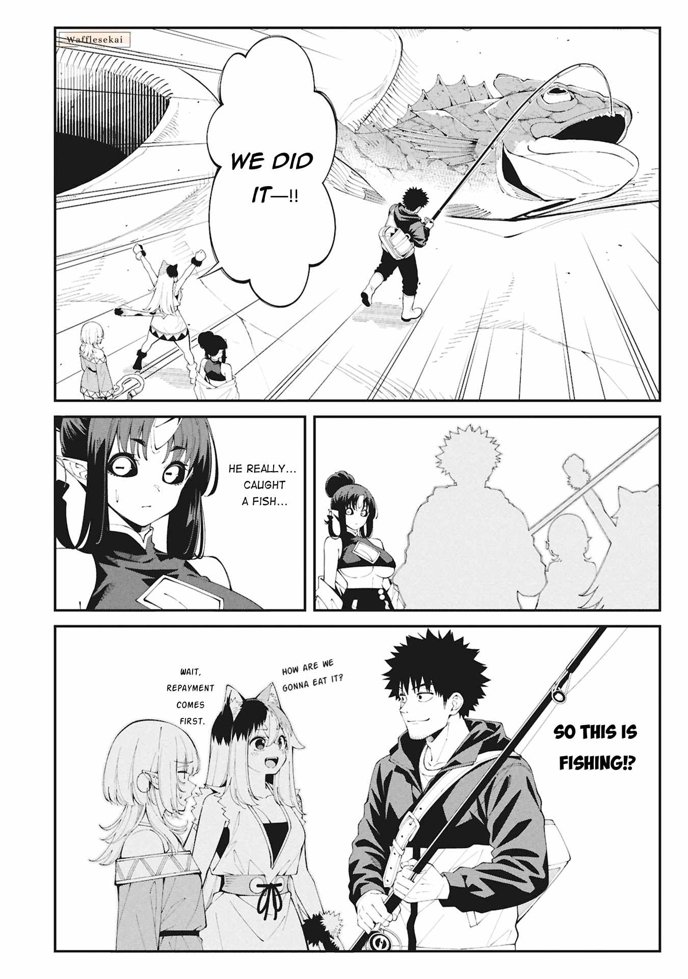 Tsurizao Hitotsu de Isekai Hourou Chapter 10 page 4