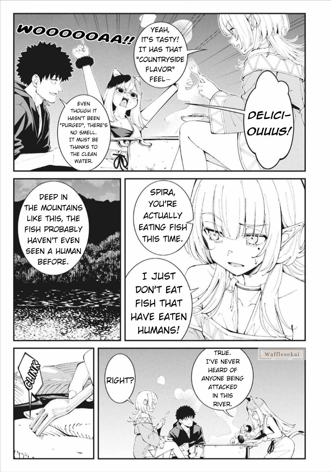 Tsurizao Hitotsu de Isekai Hourou Chapter 5 page 22