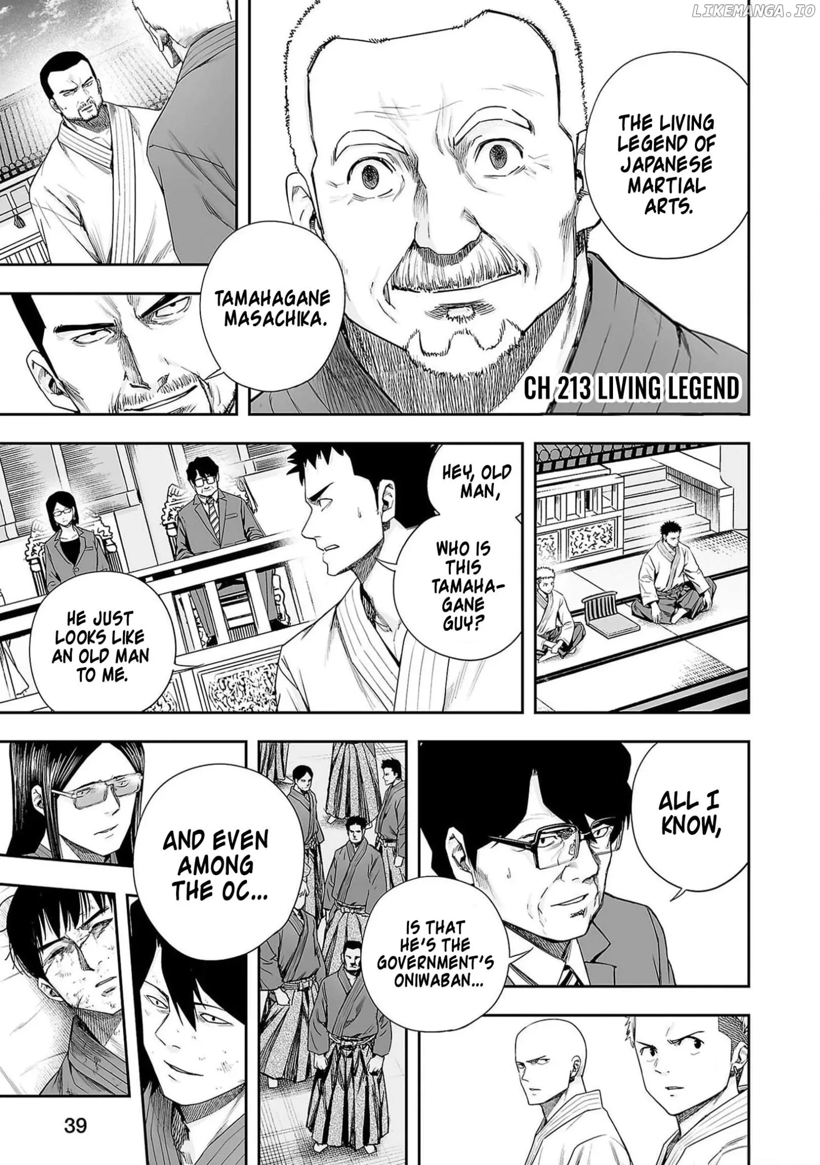 TSUYOSHI Chapter 213 page 1