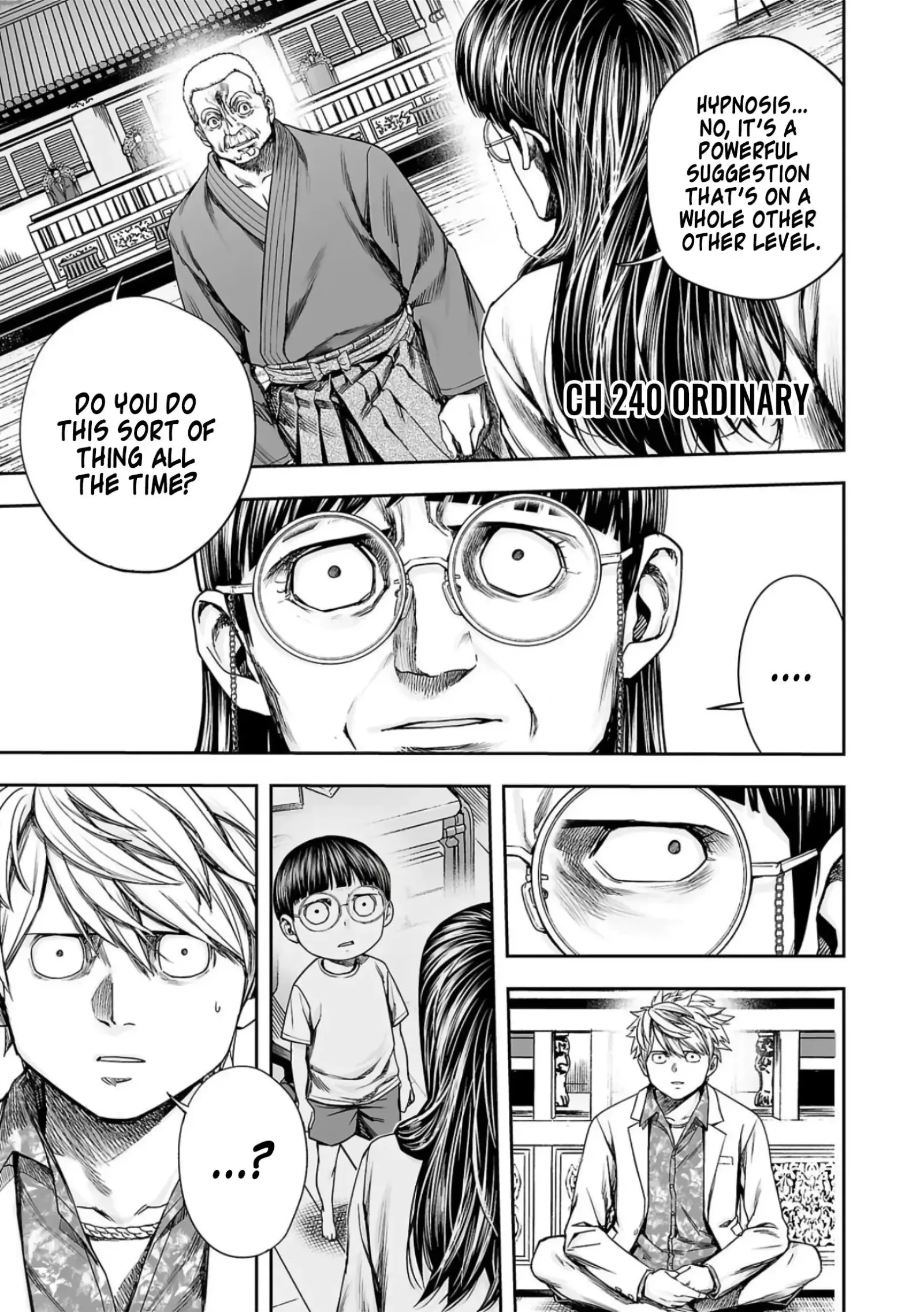 TSUYOSHI Chapter 240 page 1