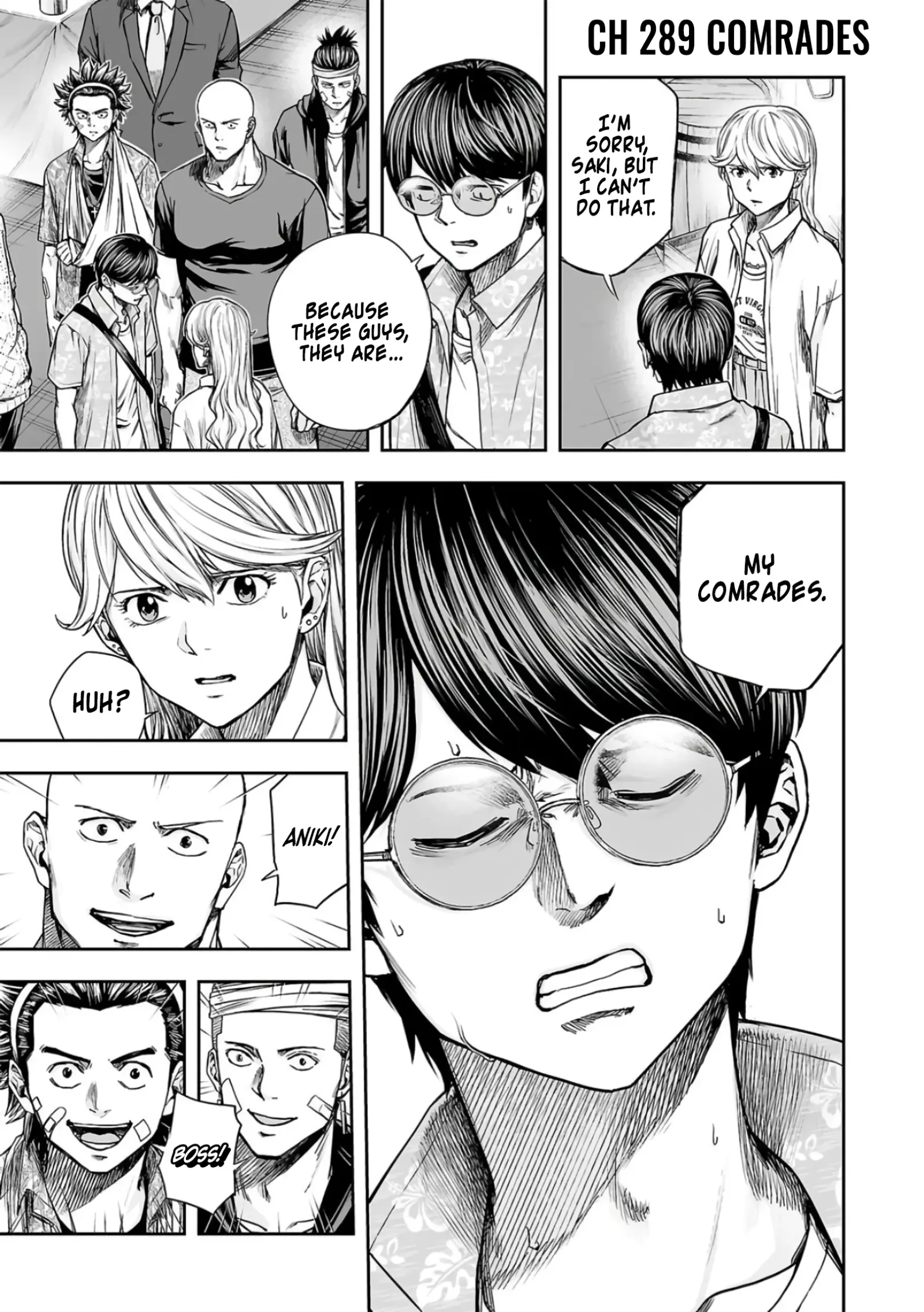 TSUYOSHI Chapter 289 page 1