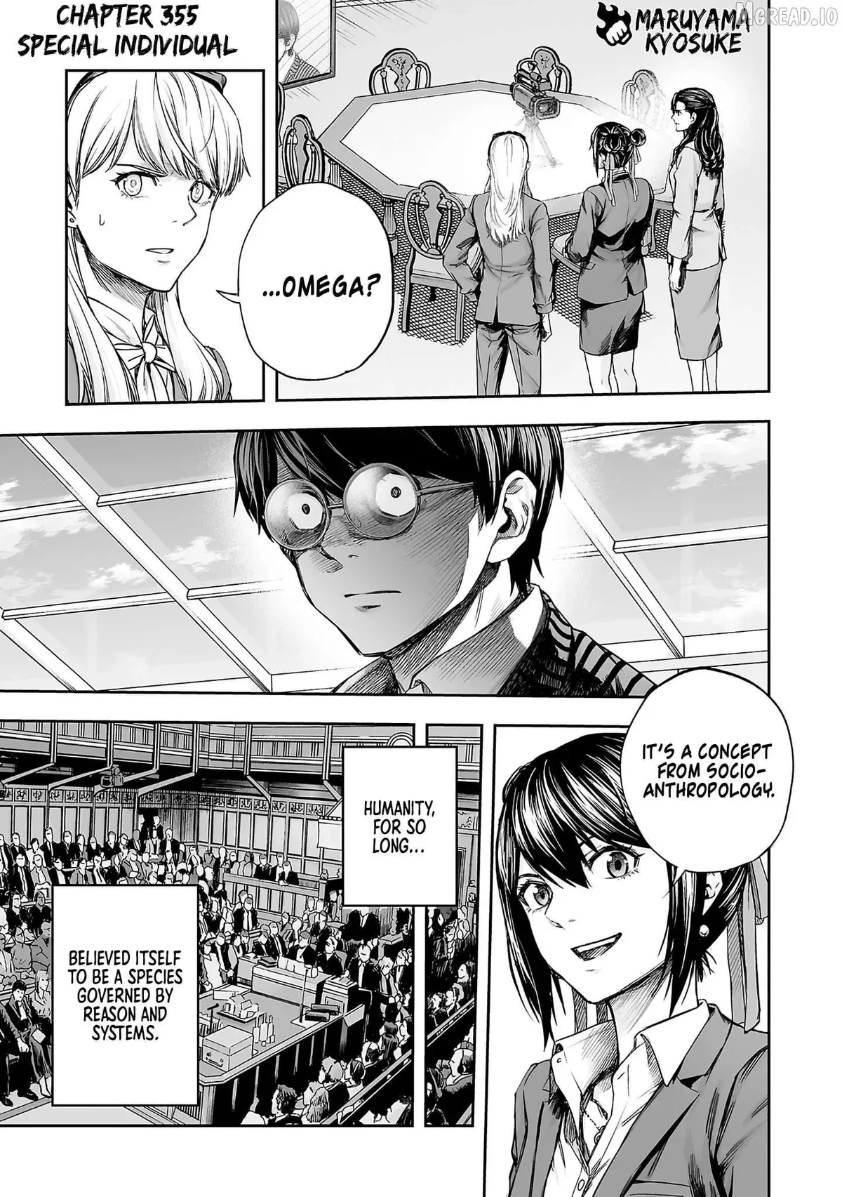 TSUYOSHI Chapter 355 page 1