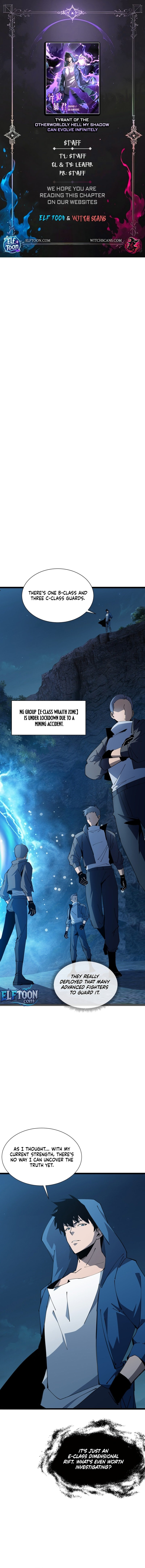 Tyrant of the Otherworld Prison: My Shadow Can Evolve Infinitely Chapter 17 page 1