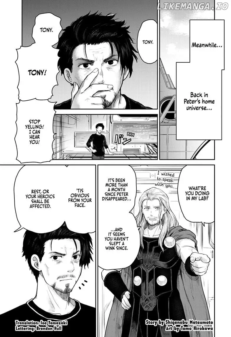 Ultraman - Along Came a Spider-Man Chapter 11 page 1