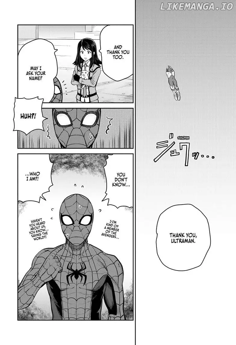 Ultraman - Along Came a Spider-Man Chapter 4 page 9