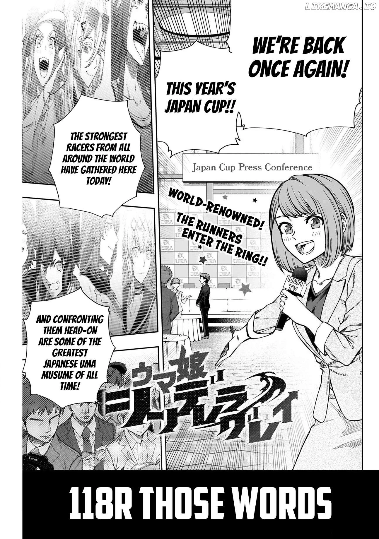 Uma Musume: Cinderella Gray Chapter 118 page 1