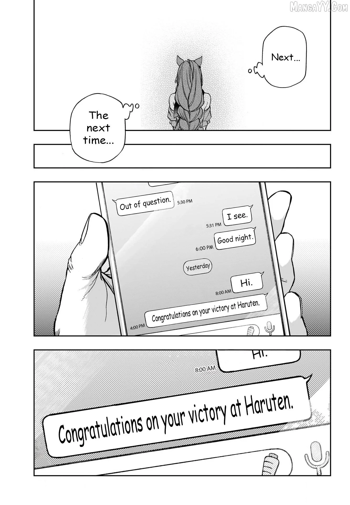 Uma Musume: Cinderella Gray Chapter 150 page 8