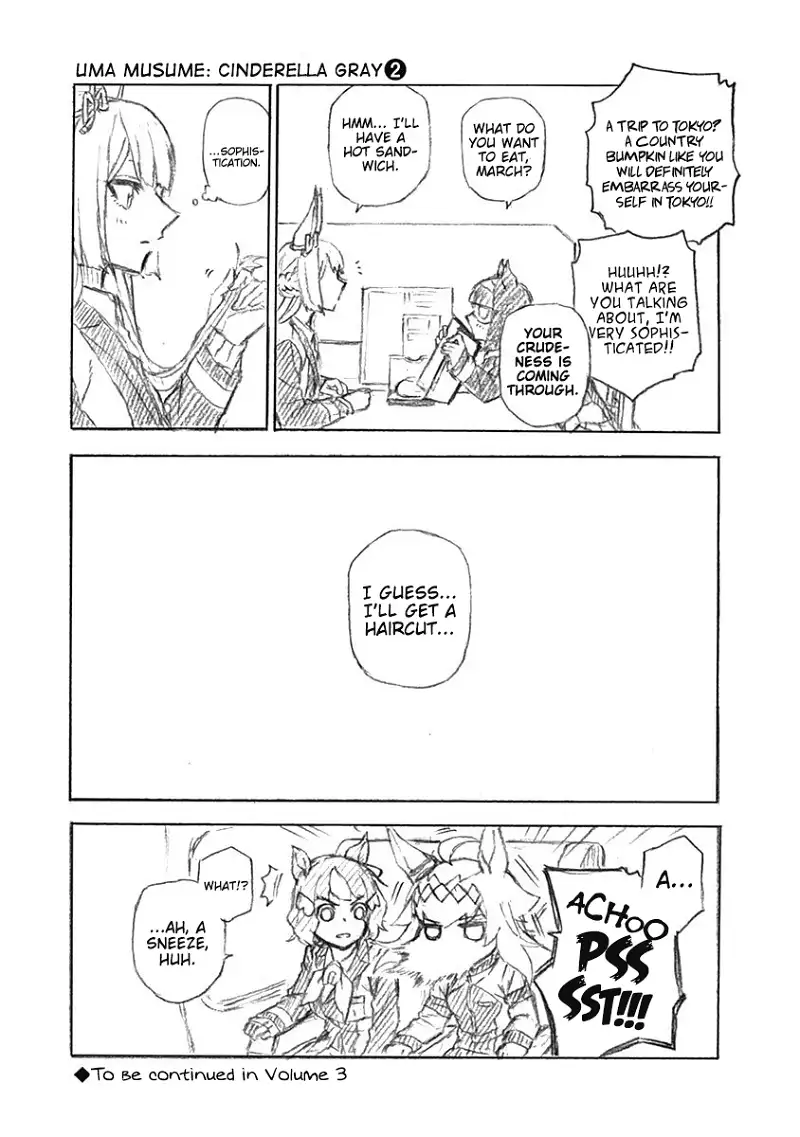 Uma Musume: Cinderella Gray Chapter 16.5 page 2