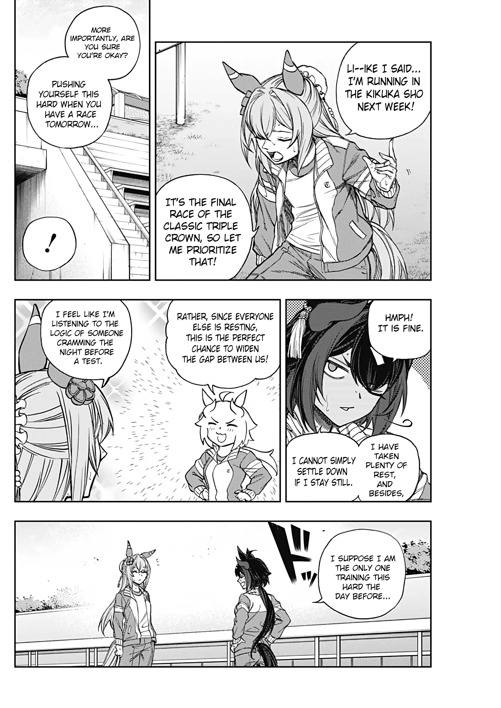 Uma Musume: Cinderella Gray Chapter 181 page 14