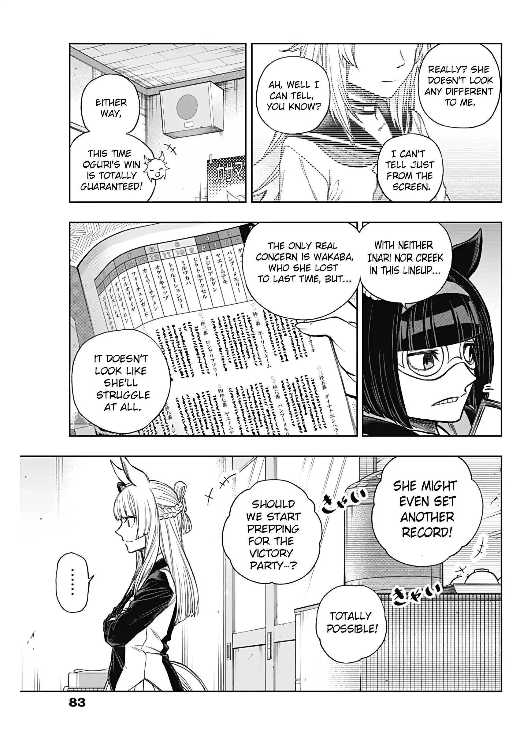 Uma Musume: Cinderella Gray Chapter 182 page 8