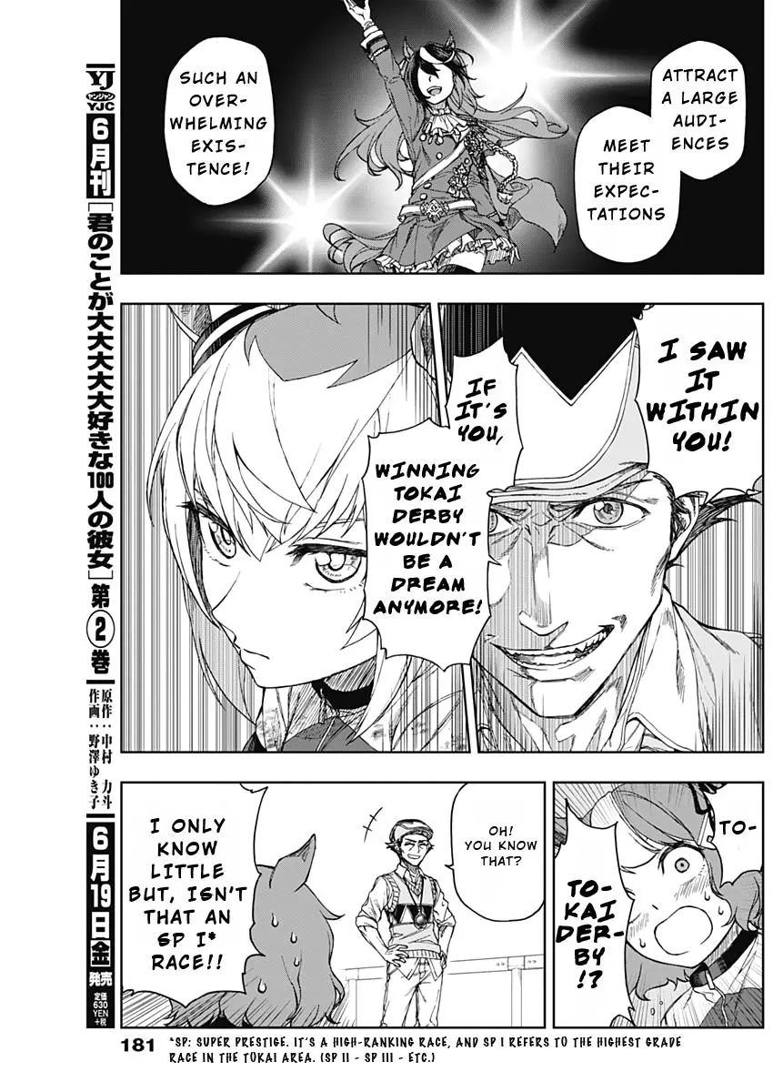 Uma Musume: Cinderella Gray Chapter 2.1 page 5