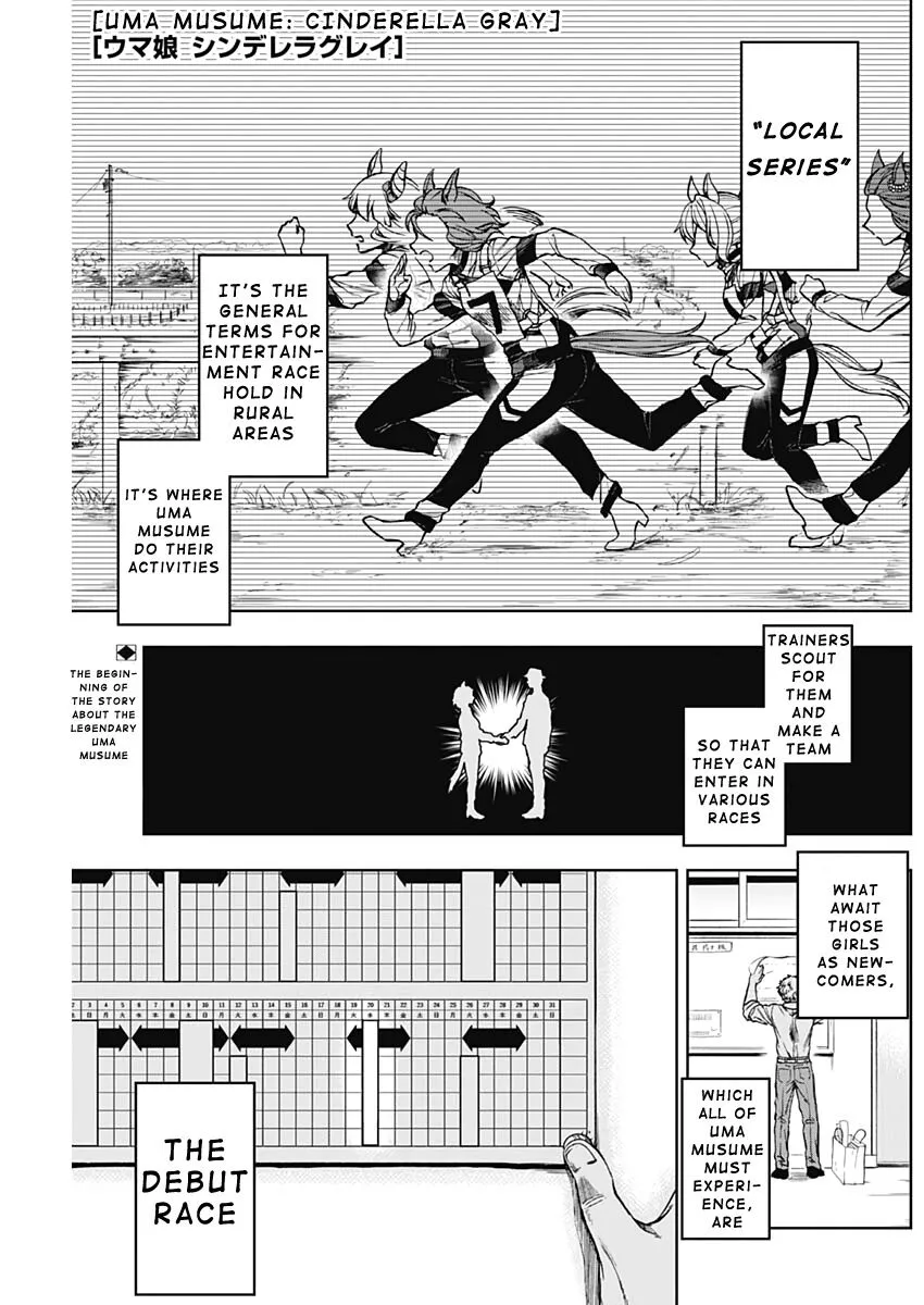 Uma Musume: Cinderella Gray Chapter 2 page 1