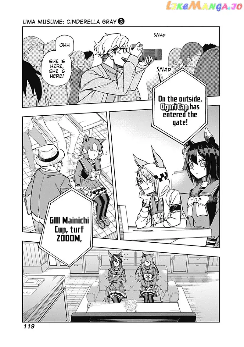 Uma Musume: Cinderella Gray Chapter 22 page 14