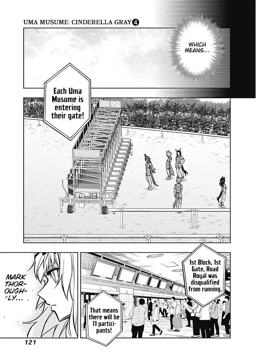 Uma Musume: Cinderella Gray Chapter 32 page 17