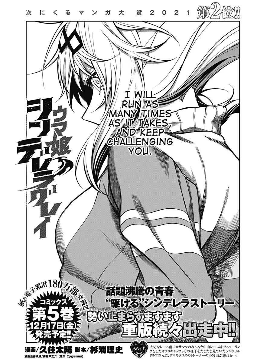 Uma Musume: Cinderella Gray Chapter 63 page 1