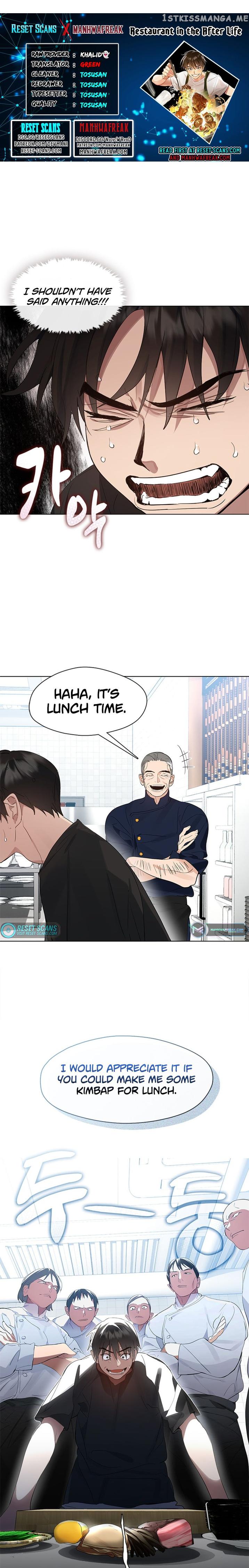Underworld Restaurant Chapter 28 page 1