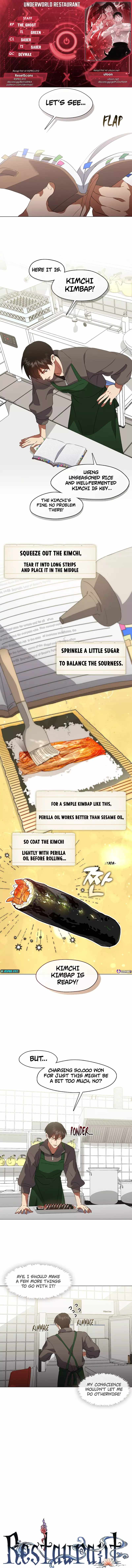 Underworld Restaurant Chapter 68 page 1
