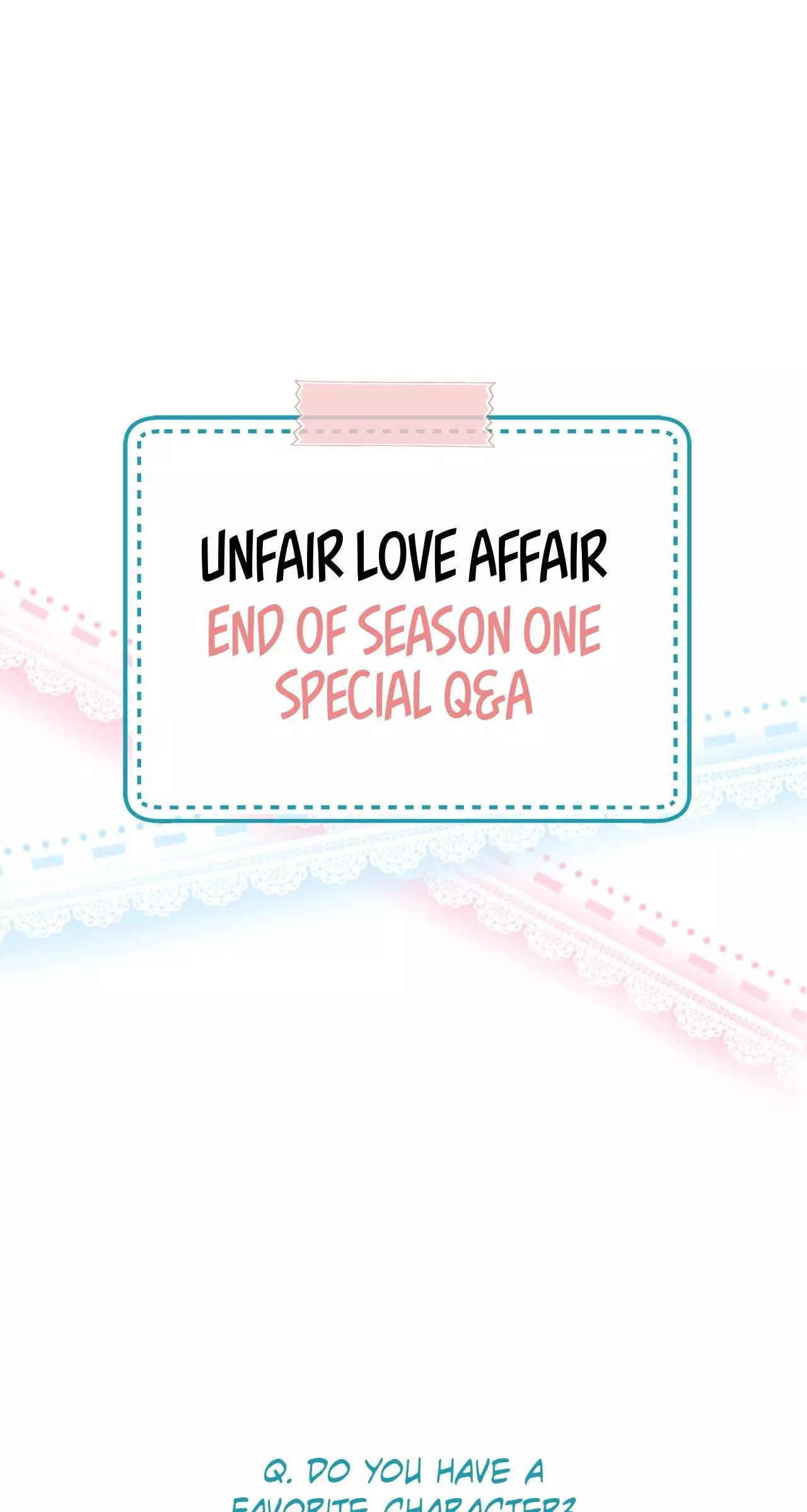 Unfair Love Affair Chapter 31.5 page 3