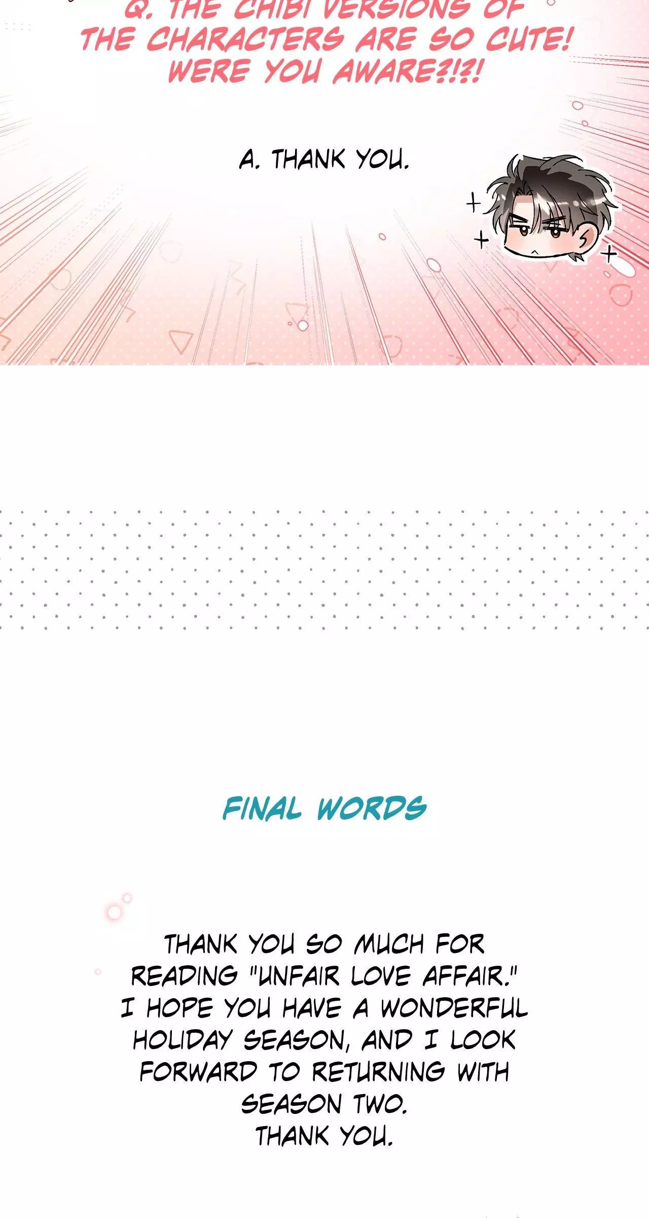 Unfair Love Affair Chapter 31.5 page 8