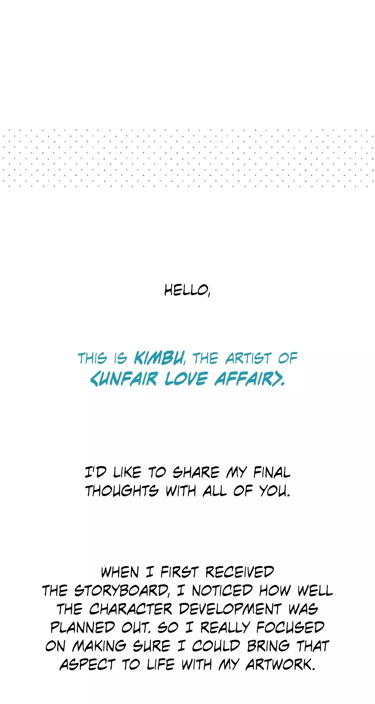 Unfair Love Affair Chapter 52.5 page 22