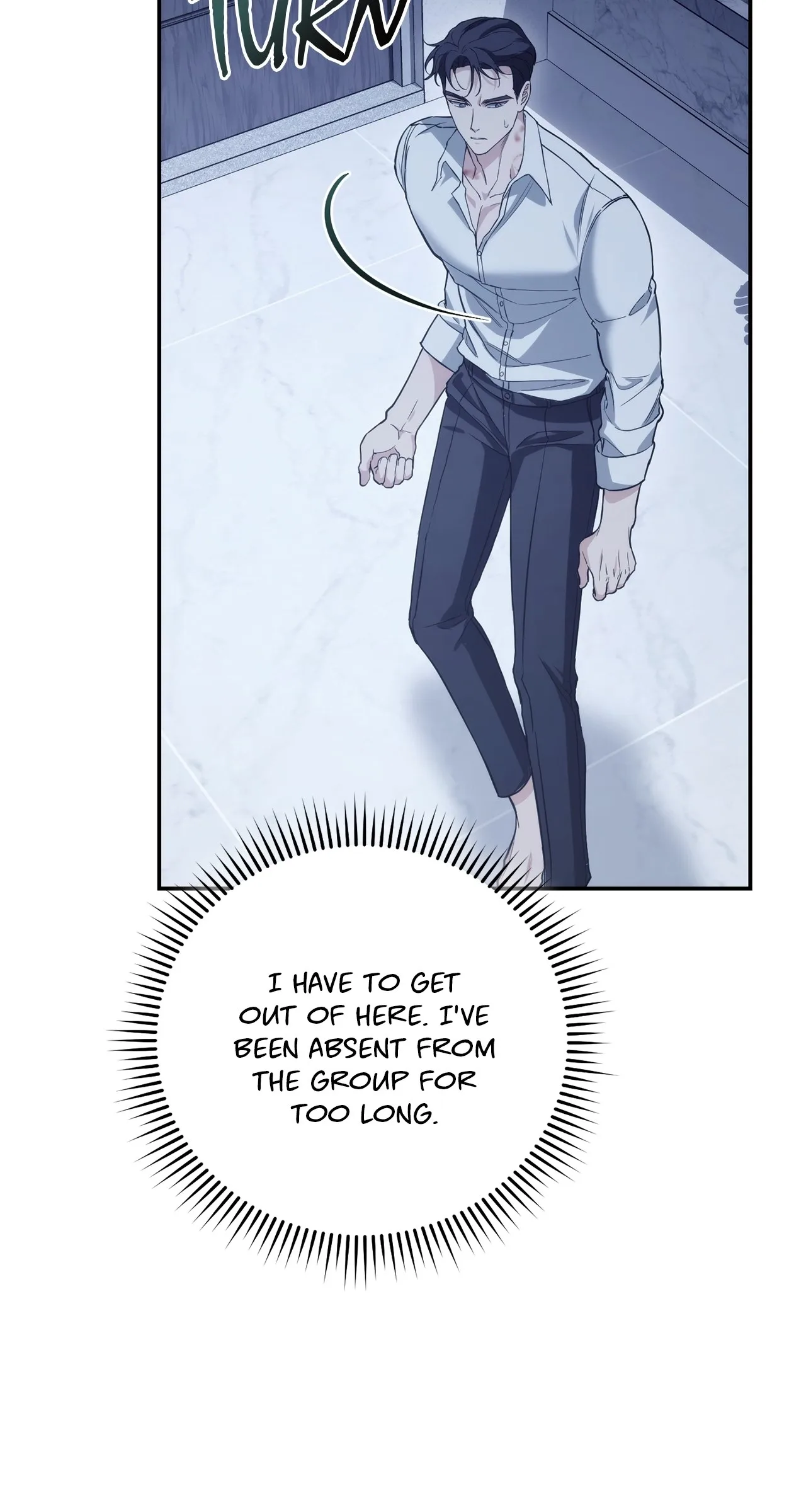 Unfinished Business Chapter 8 page 111