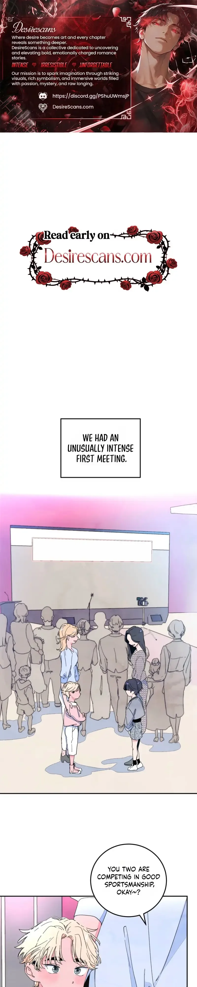 Unofficial X Between Chapter 1 page 1